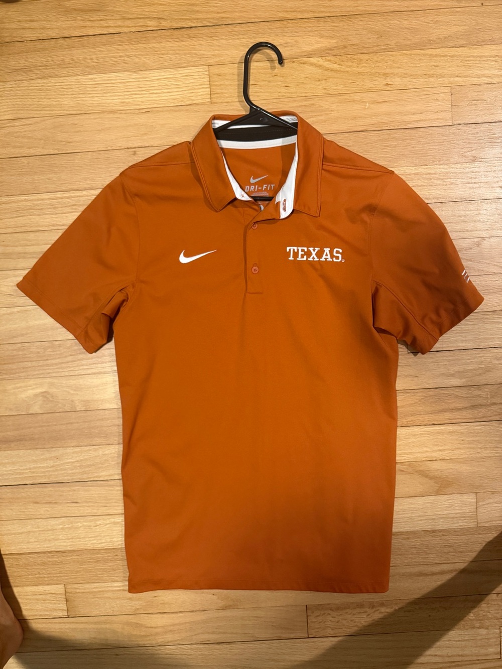 Nike Dri-FIT Texas Short-Sleeve Polo - Burnt Orange Elite